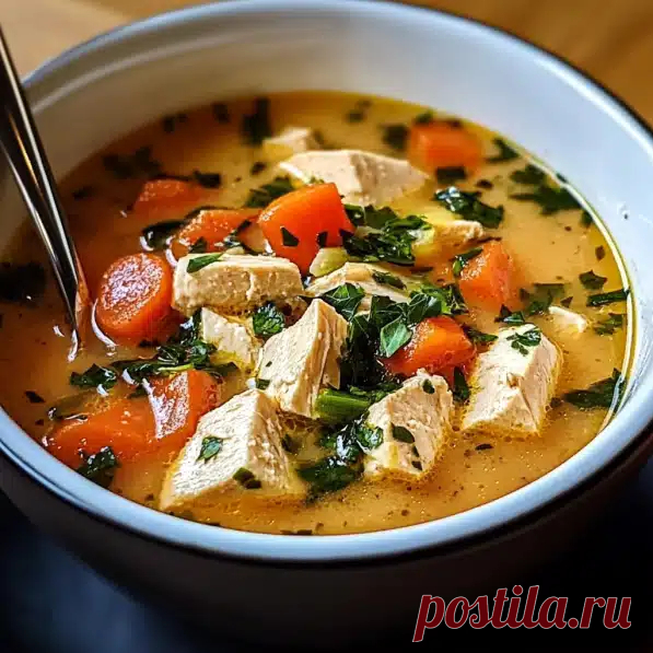 Heirate Mich Hähnchensuppe Einleitung Es gibt etwas Beruhigendes an einer heißen Schüssel Hähnchensuppe. Besonders, wenn sie so lecker und herzerwärmend ist wie diese „Heirate Mich Hähnchensuppe“. Der Name klingt vielleicht ein bisschen lustig,