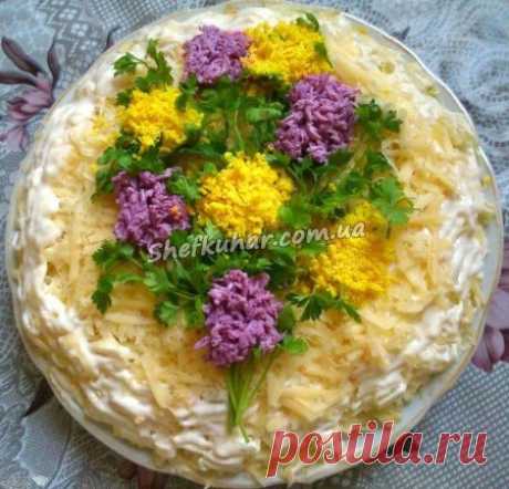 Святковий салат на 8 березня - рецепт страви з фото