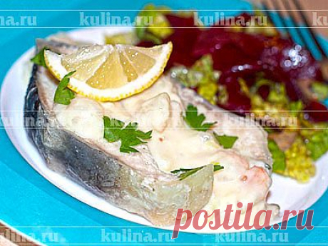 Поваренная книга кулинара от Kulina.Ru  Отварная осетрина - просто.