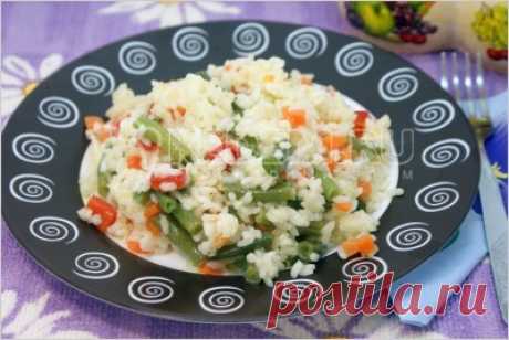 Ризотто с овощами – Рецепт с фото. Рецепты. Постные рецепты