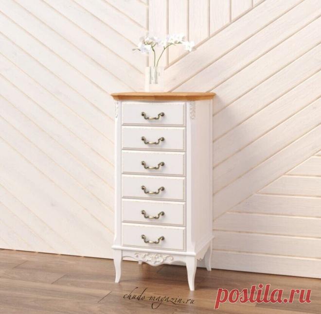 Комод с 6-тью выдвижными ящиками – слоновая кость/ясень купить по цене 59 210 руб. в Москве — интернет магазин chudo-magazin.ru