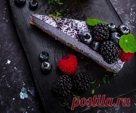 Черничный чизкейк с кешью