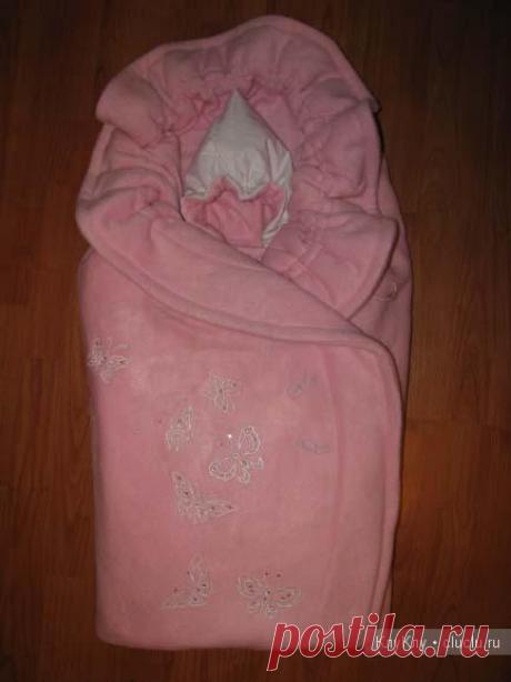 Конверт для малыша своими руками, выкройка / Шитье, вязание для детей на спицах и крючком с описанием / КлуКлу. Рукоделие - бисероплетение, квиллинг, вышивка крестом, вязание