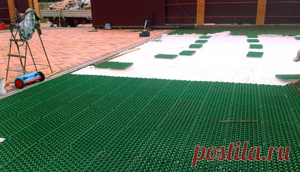 Cтоянка для автомобиля - Садоводка