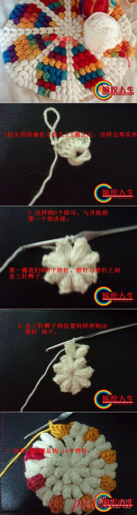 Простой и уютный коврик