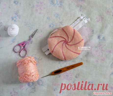 Ввязывание молнии в монетницу. Мастер-класс для тех, кто не любит шить. - Страна Мам