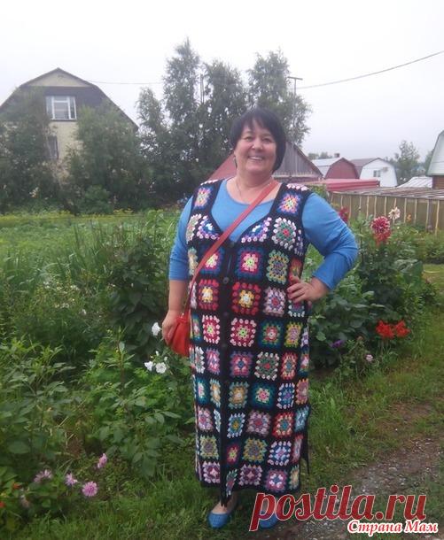 . Если жить - то только ярко, ох уж эти бабушкины квадраты - Вязание - Страна Мам