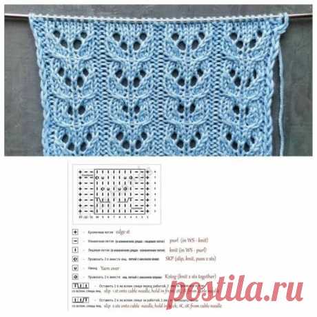 Узоры спицами