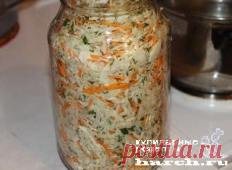 Капуста острая с хреном