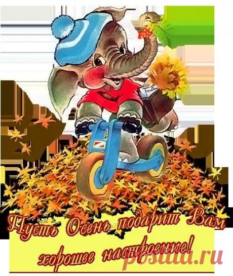 Я видела осень… Она целовалась с дождём…