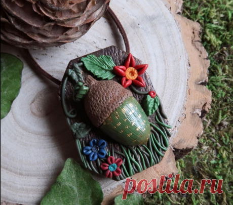 Кулон &quot;Желудь&quot;