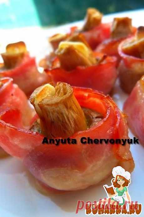 Рецепт закуски с шампиньонами