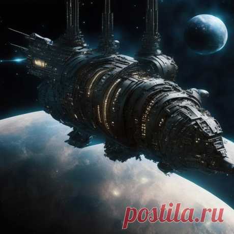 Арты к космической фантастике
