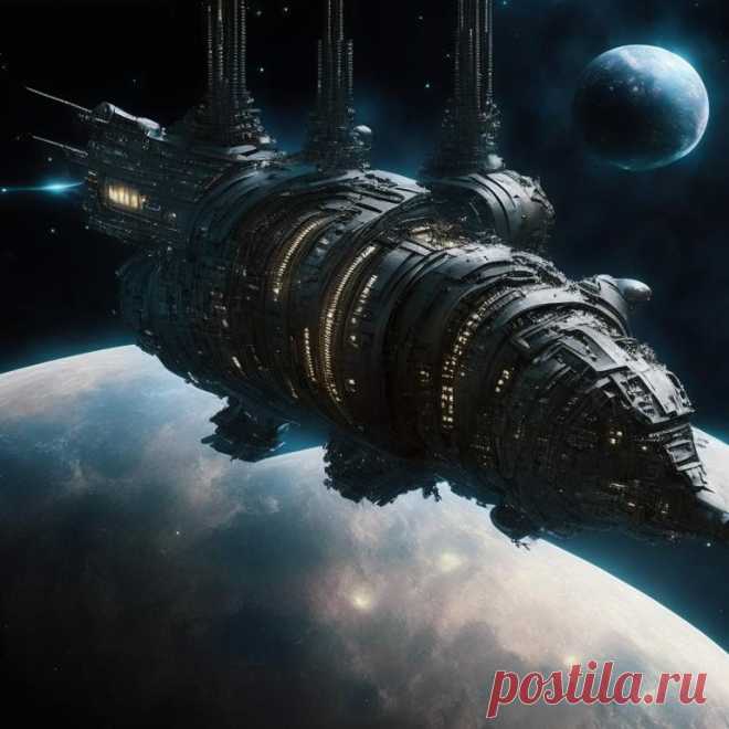 Арты к космической фантастике