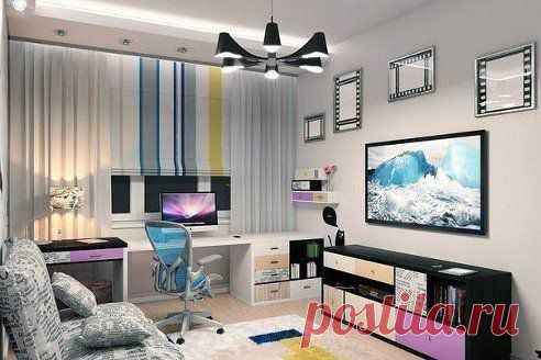 Дизайн подростковой комнаты