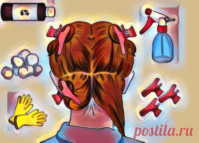 Мой способ ровно и быстро прокрасить волосы без кисти, миски и проф краски. | Блонд мастер | Яндекс Дзен