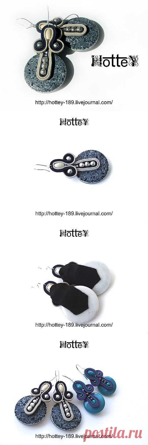 МК по сутажу от Hottey.Серьги..