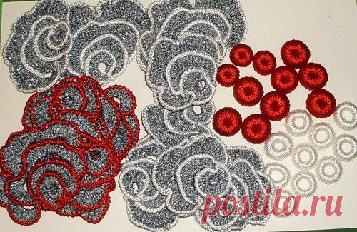 Розы для ирландского кружева