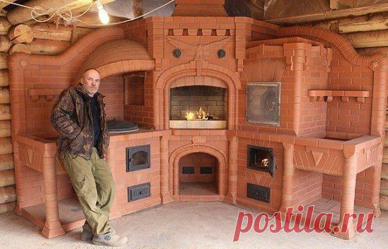 Какая красота!!! Такое мог сделать только печник с золотыми руками!!!