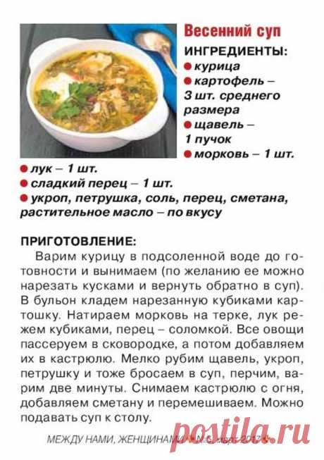 Весенний суп