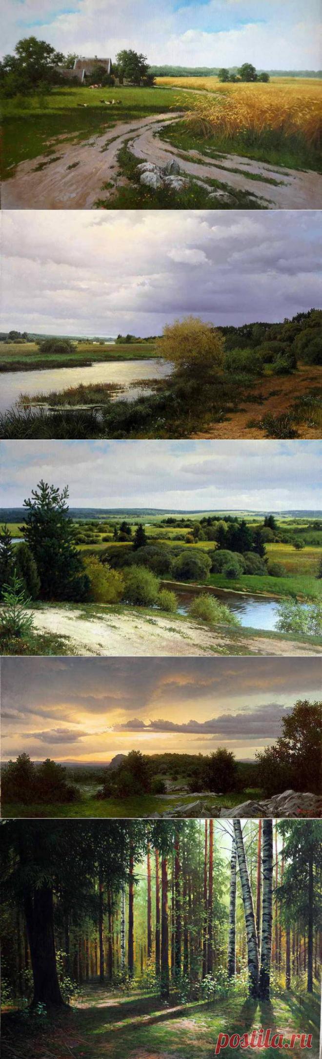Художник Сергей Трухан. Пейзажная живопись..