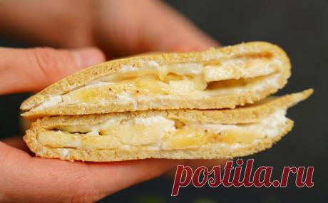 Овсяноблин с разными начинками: просят добавки и те, кто не ест овсянки