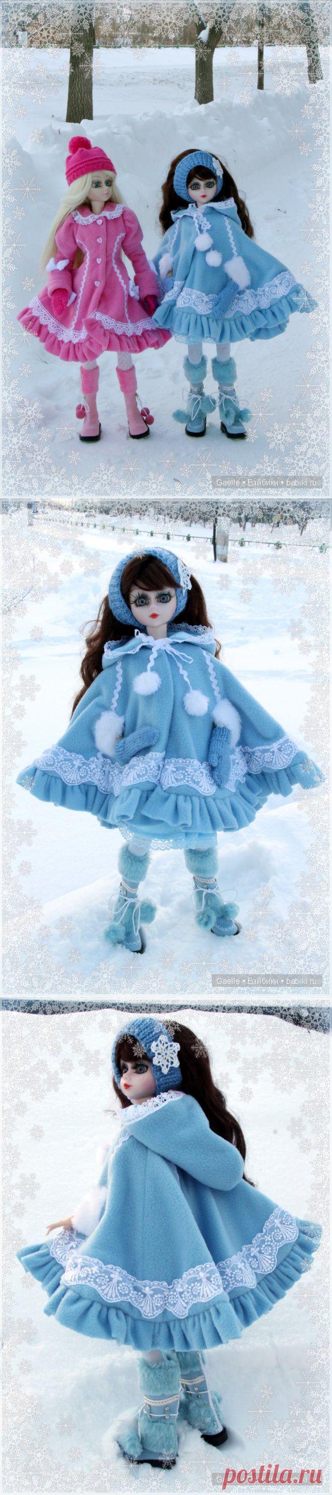 Зимние наряды для кукол Звезда подиума / Одежда и обувь для кукол - своими руками и не только / Бэйбики. Куклы фото. Одежда для кукол