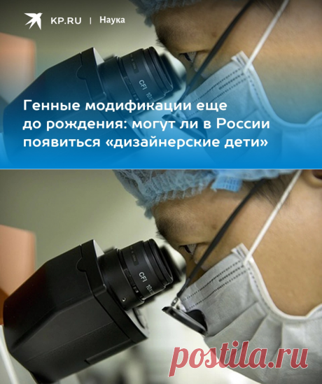 5-12-22-Генные модификации еще до рождения: могут ли в России появиться «дизайнерские дети» - KP.RU