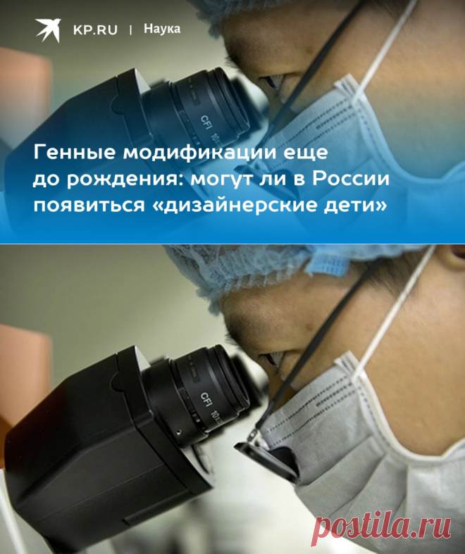 5-12-22-Генные модификации еще до рождения: могут ли в России появиться «дизайнерские дети» - KP.RU