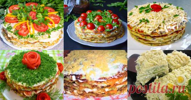 Кабачковый торт из кабачков закусочный 13 рецептов