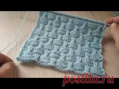 🧐шикарный двухсторонний узор🧐 для пледа или кардигана🧐