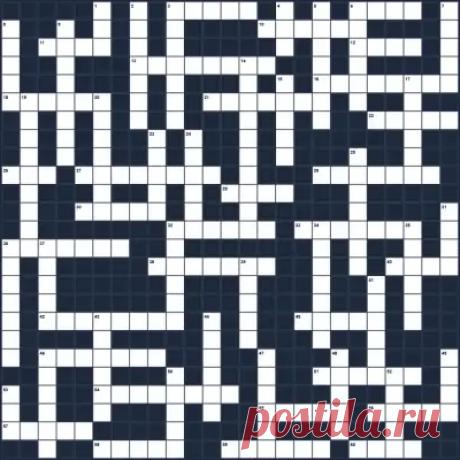 Онлайн-кроссворд №149 - Цветное Пасхальное яйцо (25x25)