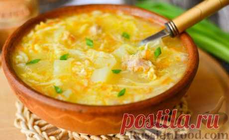 Рецепт: Суп &quot;Затируха&quot; с курицей на RussianFood.com