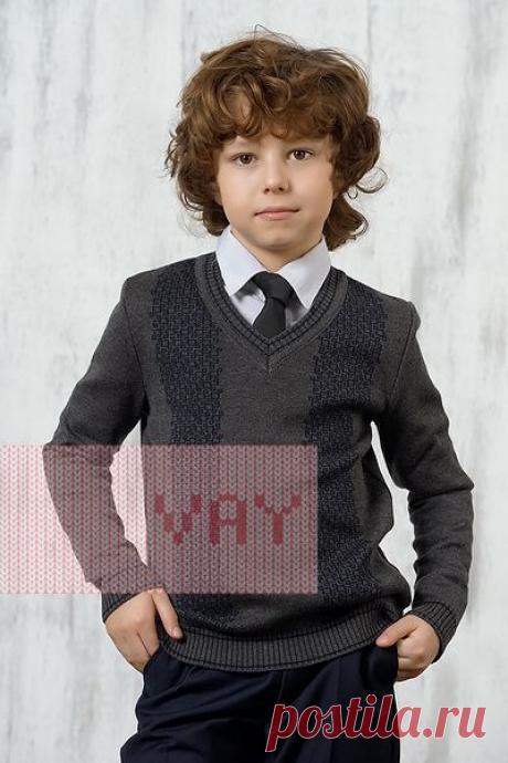 Школьная форма от марки VAY. Джемпер школьный от VAY (артикул 7014), цветовое решение серый/м.синий. Ещё больше школьной формы марки ВЭЙ на наших сайтах. Официальное представительство бренда VAY: купить в розницу в магазине Согревай.ру https://www.sogrevay.ru, оптовые закупки на Ньювэй.ру https://www.newvay.ru