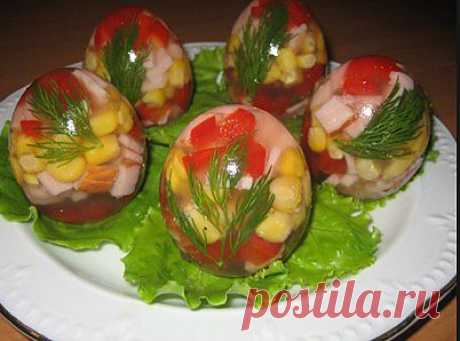 Яйца заливные на любой праздничный стол | Домашняя кулинария