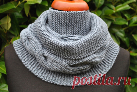 Как Связать Шарф-Снуд MILLWATER. 

Пряжа: 5 моточков Lang Yarns Merino+ Superwash 100% мерино, 90 м/50 г. Спицы 5,0. 
Набрать на бросовую нить 54 п. (т.е. открытый набор) . 1-й р.: провязать 10 п. платочной вязкой (= вязать только ли…