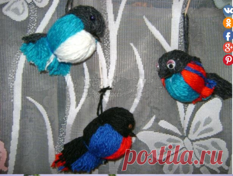 Создайте Новогоднее настроение и уют в доме с помощью пряжи… — HandMade