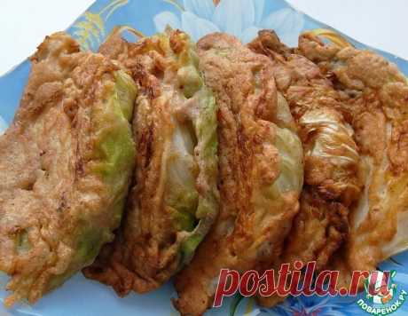 Ранняя капуста в ржаном кляре – кулинарный рецепт