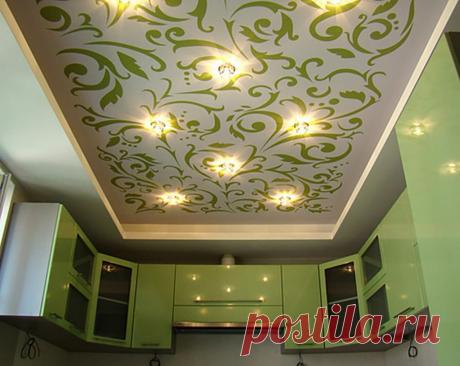 Преображение комнаты натяжным потолком | Наши дома