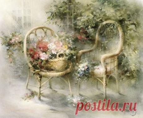 Художник Willem Haenraets. Романтический мир иллюзии-3