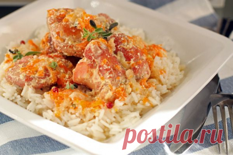 Вкусный рецептик: кролик в сметане — Вкусные рецепты