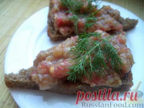 Рецепт: Икра &quot;Заморская&quot; баклажанная на RussianFood.com