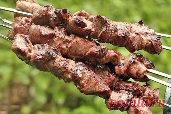 Фантастически мягкое мясо на шашлыки за полчаса