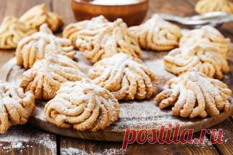 Печенье Хризантемы. Вкус детства у вас на столе - На Кухне