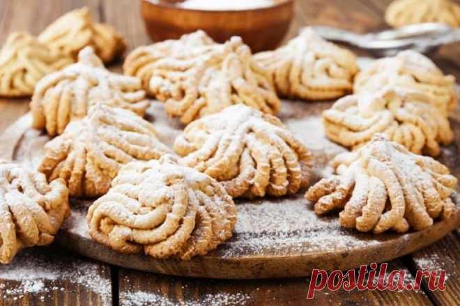 Печенье Хризантемы. Вкус детства у вас на столе - На Кухне