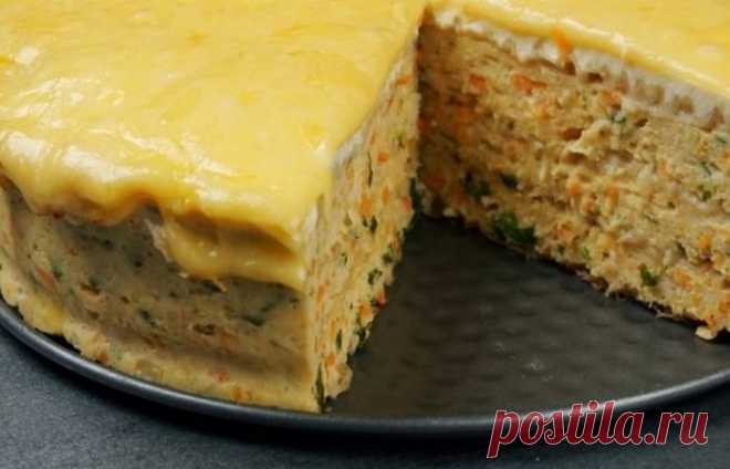 Необычный и вкусный куриный пирог, рецепт который точно заслуживает внимания | Домашние рецепты