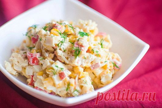 Крабовый салат - лучшие рецепты. Как правильно и вкусно приготовить салат из крабовых палочек.