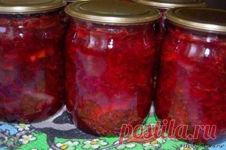 Борщевая заправка на зиму