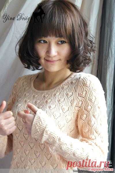 Красивый узор для пуловера(и других моделей)спицами. - ВЯЗАНАЯ МОДА+ ДЛЯ НЕМОДЕЛЬНЫХ ДАМ - Страна Мам