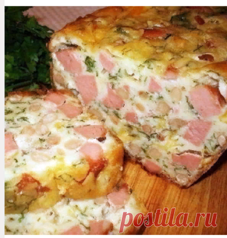 Мясной кекс